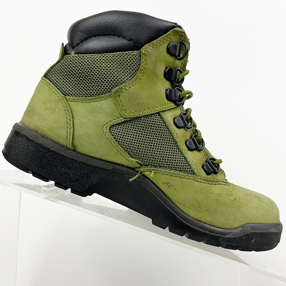 Timberland Boys 6” Field Boots Green Size‎ 3 - Picture 6 of 8